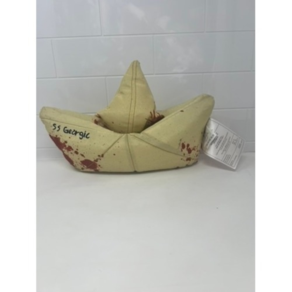 Spirit Halloween IT Chapter Two SS Georgie Paper Boat Plush Horror Movie Decor